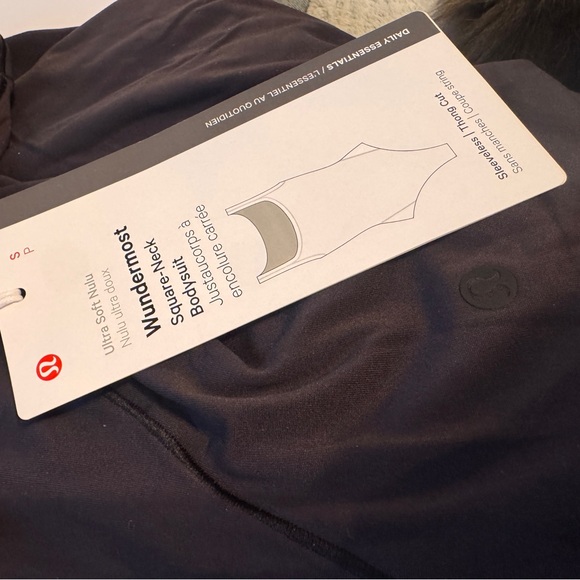 Wundermost Ultra-Soft Nulu Square-Neck Sleeveless Bodysuit Size Small - Picture 8 of 8